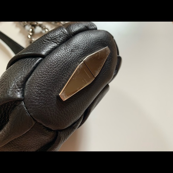 Auth OR by Oroton black leather crossbody bag - Picture 4 of 16